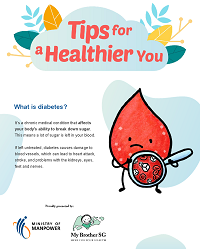 Tips for a healthier you - Diabetes
