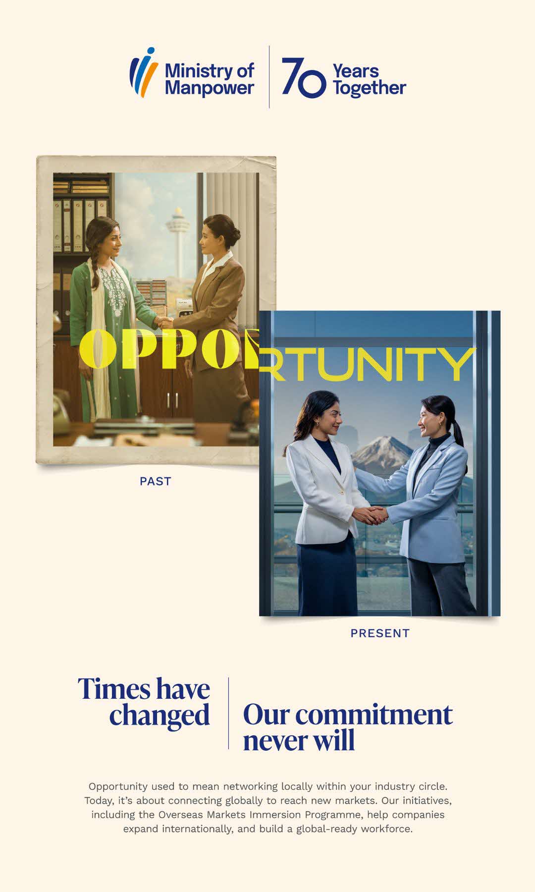 Image shows key visual titled Opportunity.