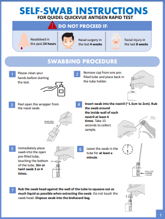 Quidel QuickVue At-Home OTC COVID-19 Test