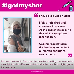 #igotmyshot - Experiences of MDW on COVID-19 vaccinations (English and Bahasa Indonesia)