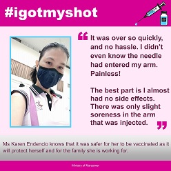 #igotmyshot - Experiences of MDW on COVID-19 vaccinations (English and Tagalog)