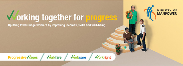 Working together for progress banner