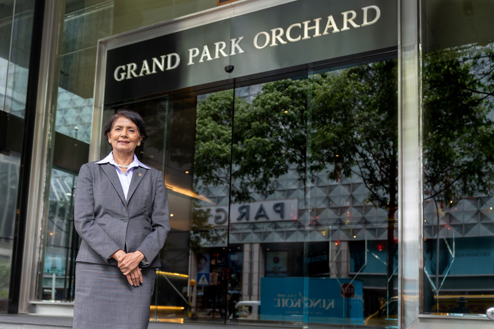 Ms Kanchan Kanwar General Manager for Grand Park Orchard
