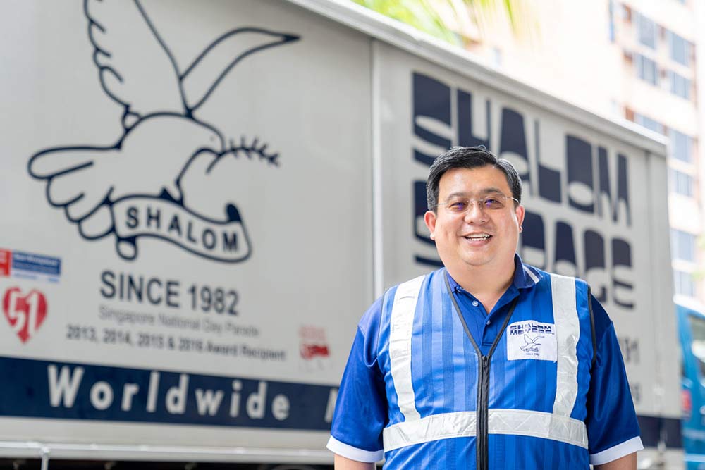 Shalom Movers Chief Executive Officer, Mr Gideon Lam