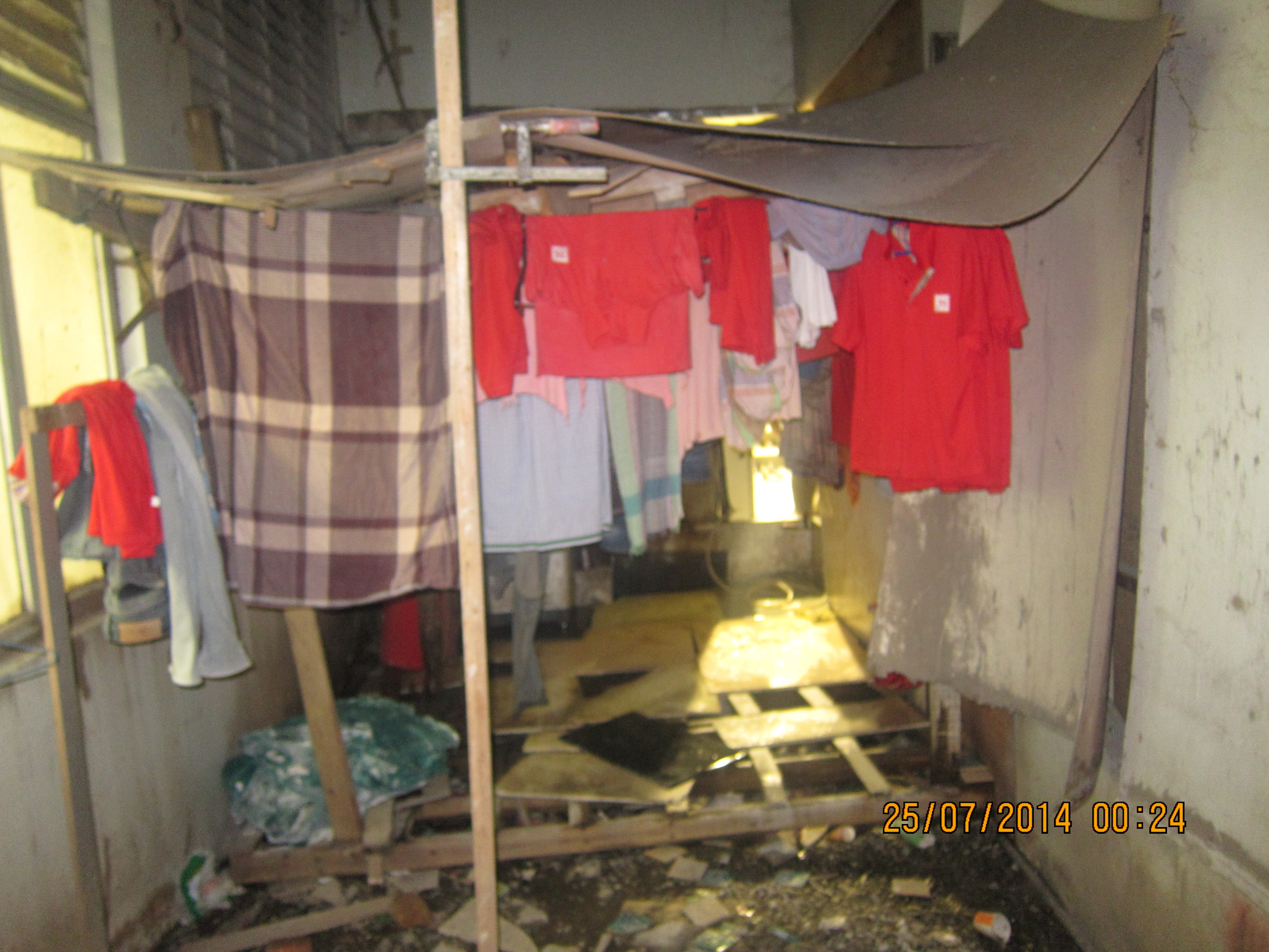 Workers had to live in premises which were not approved to be used as a foreign worker dormitory.