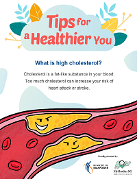 Tips for a healthier you - High Cholesterol