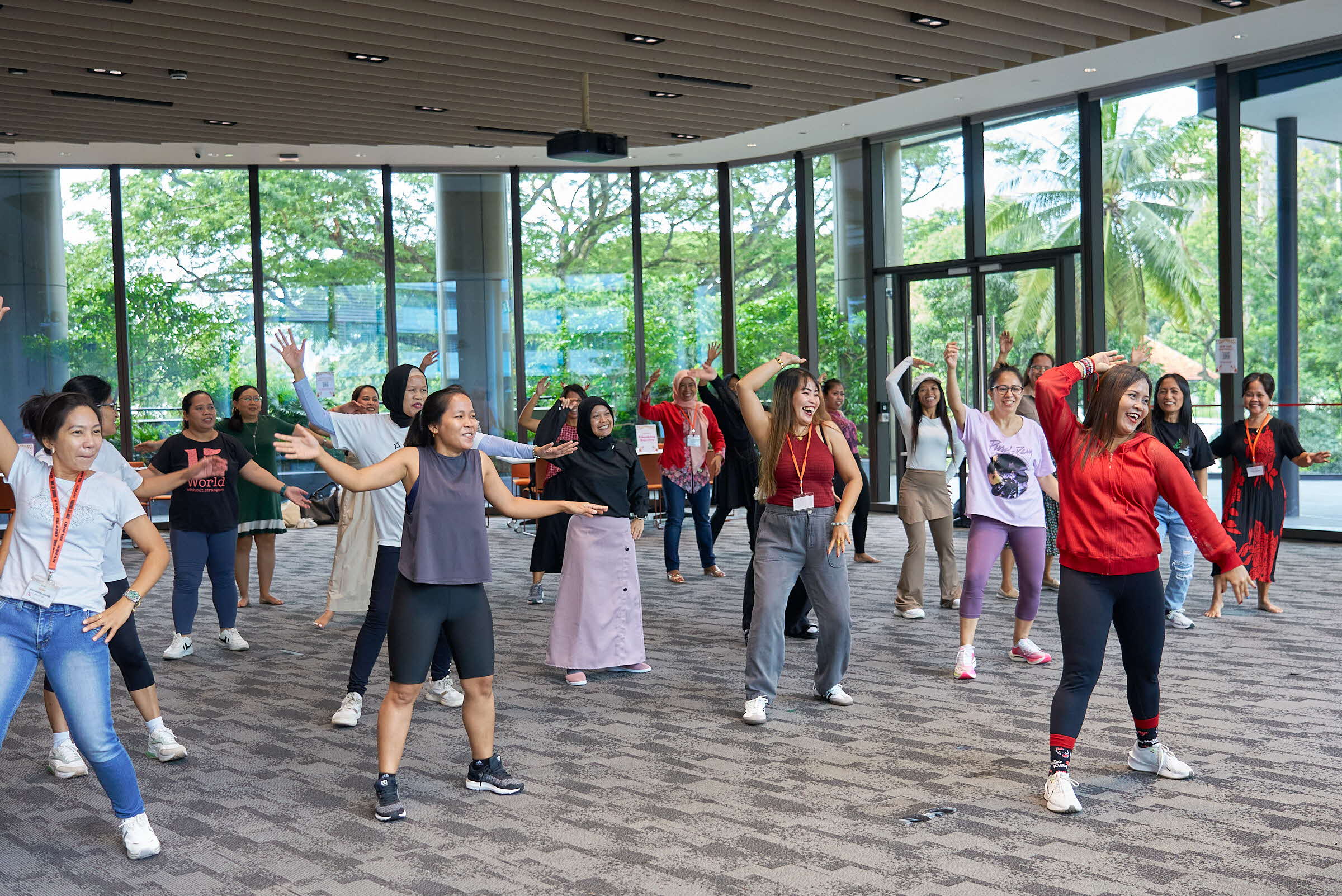 Wellness Club Zumba session