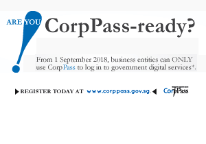 Register for CorpPass