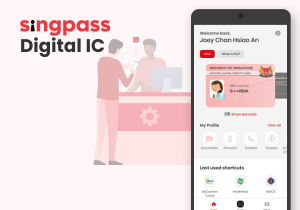 Use your Singpass Digital IC at MOM counters