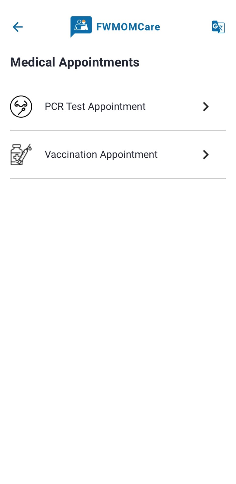 FWMOMCare - Medical appointments