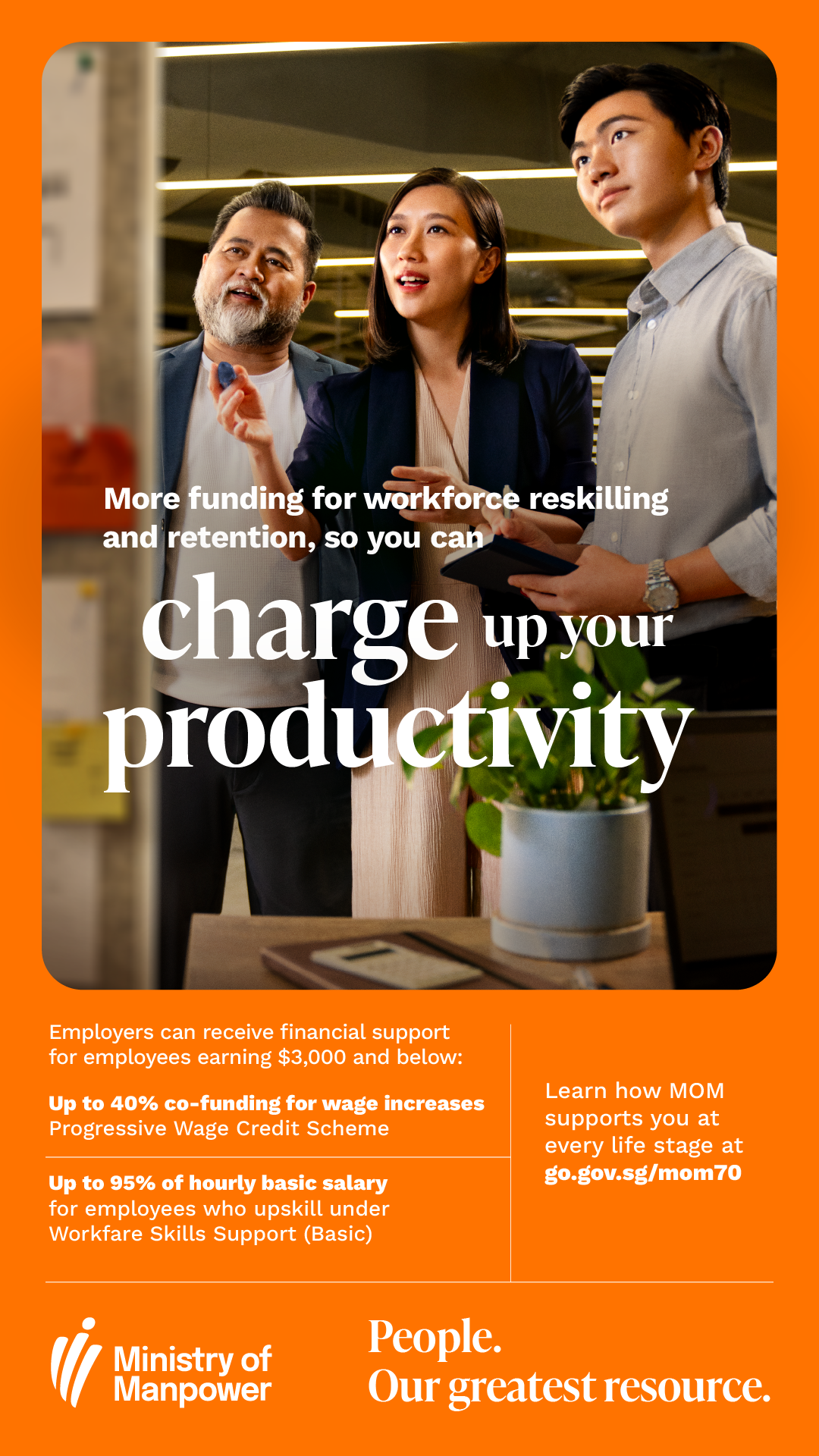 Employers writeup key visual