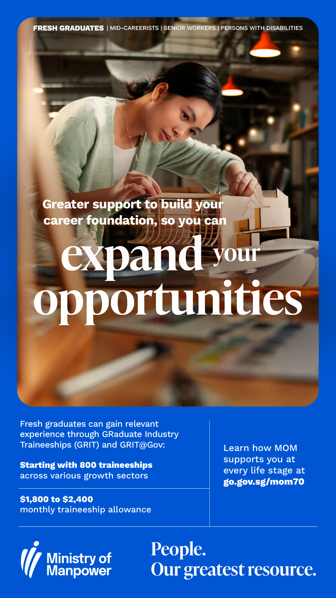 Fresh grad writeup key visual