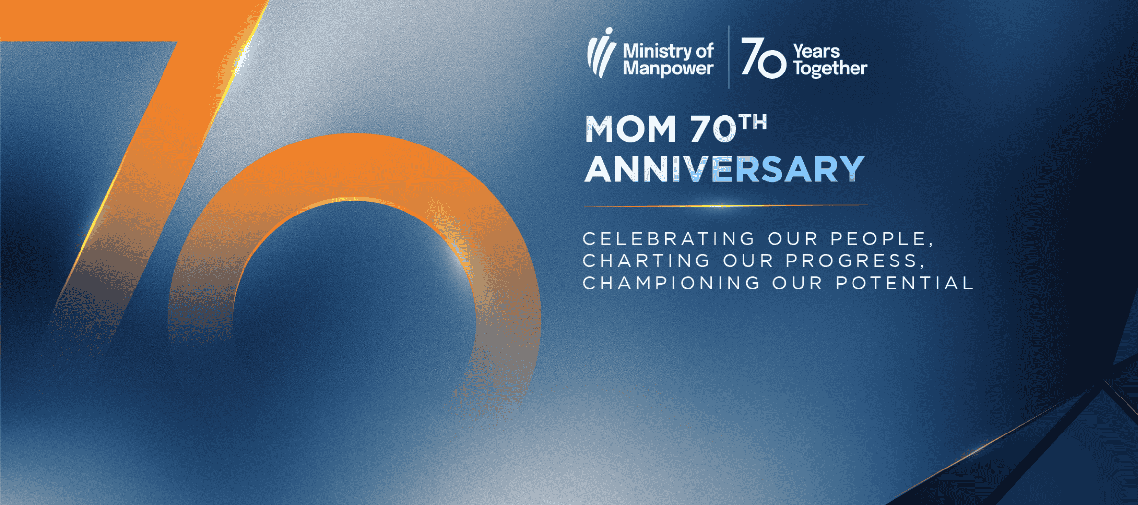 MOM banner with new logo