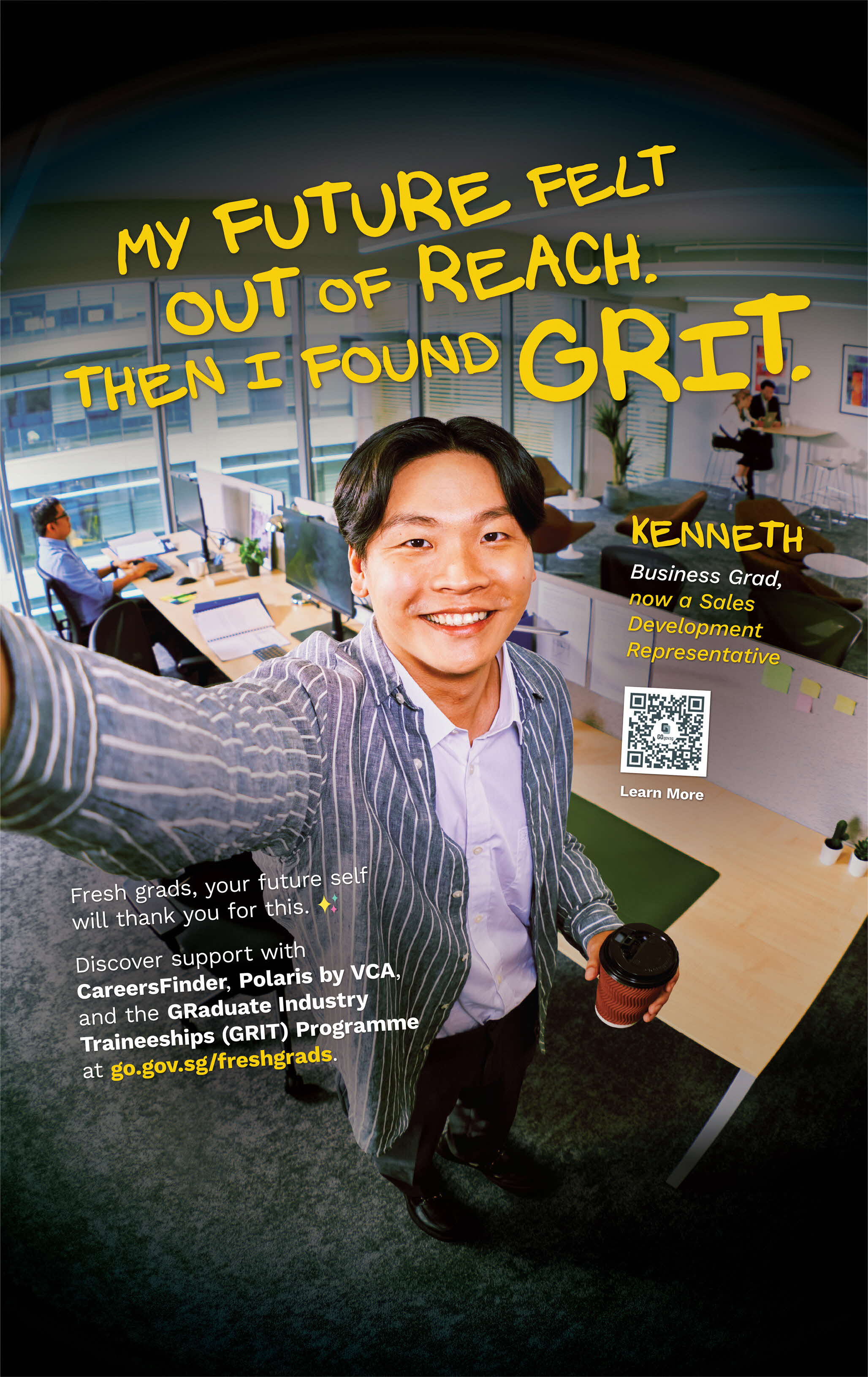 Kenneth, Fresh Graduate