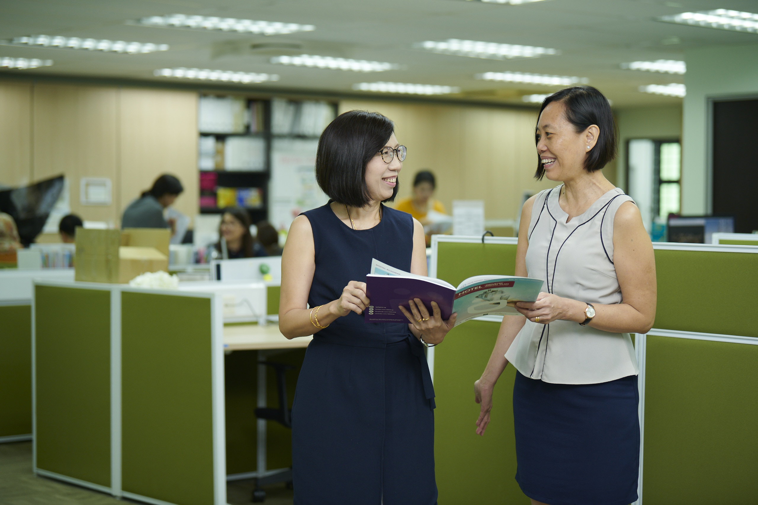 Ms Margaret Heng and Ms Sook Yean